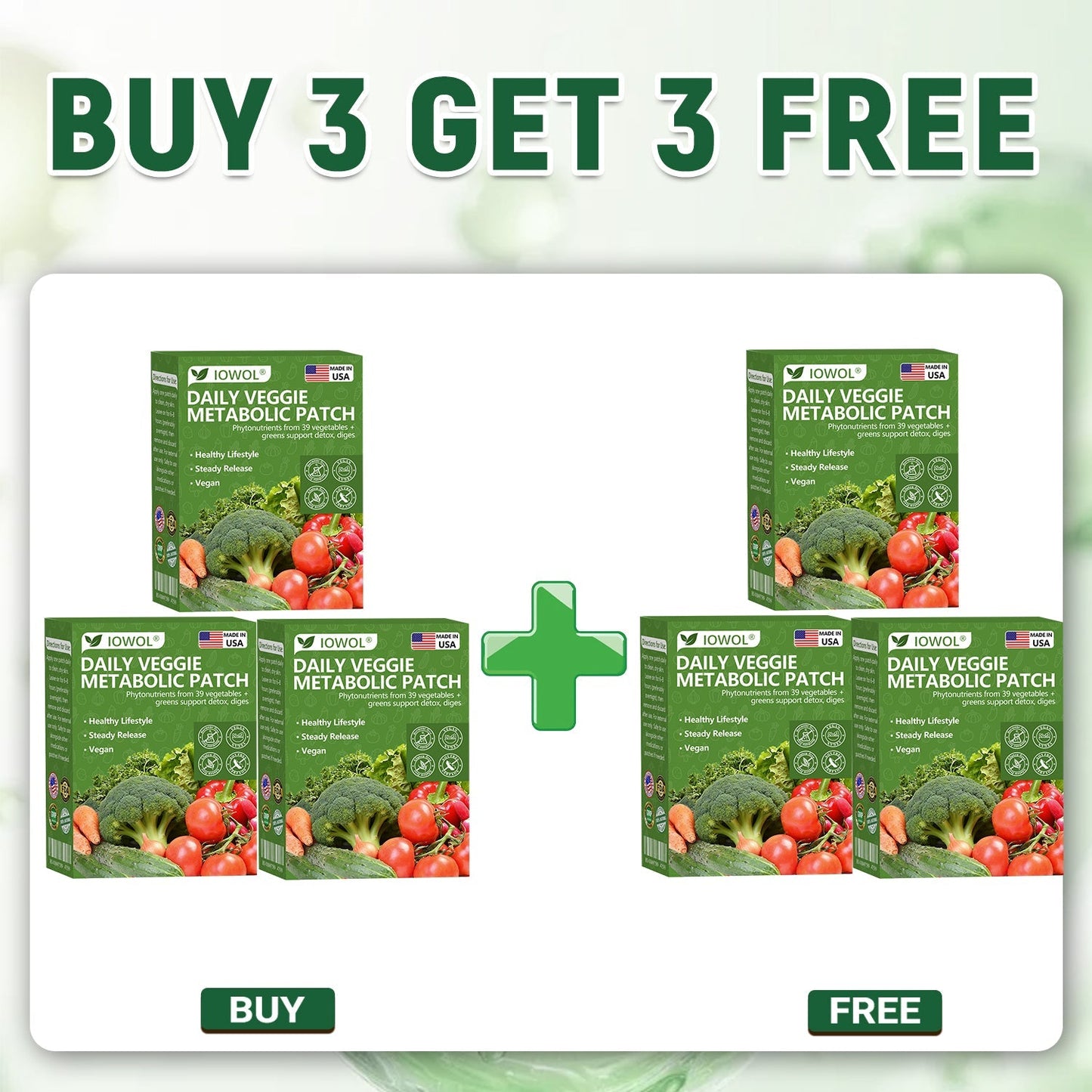 𝐎𝐟𝐟𝐢𝐜𝐢𝐚𝐥 𝐒𝐭𝐨𝐫𝐞 | 𝐈𝐎𝐖𝐎𝐋® 𝐃𝐚𝐢𝐥𝐲 𝐌𝐞𝐭𝐚𝐛𝐨𝐥𝐢𝐜 𝐏𝐚𝐭𝐜𝐡 𝐛𝐥𝐞𝐧𝐝𝐬 𝐞𝐱𝐭𝐫𝐚𝐜𝐭𝐬 𝐟𝐫𝐨𝐦 𝟑𝟗 𝐯𝐞𝐠𝐞𝐭𝐚𝐛𝐥𝐞𝐬 & 𝐠𝐫𝐞𝐞𝐧𝐬 𝐭𝐨 𝐬𝐮𝐩𝐩𝐨𝐫𝐭 𝐝𝐢𝐠𝐞𝐬𝐭𝐢𝐨𝐧, 𝐦𝐞𝐭𝐚𝐛𝐨𝐥𝐢𝐬𝐦 & 𝐝𝐚𝐢𝐥𝐲 𝐞𝐧𝐞𝐫𝐠𝐲—𝐡𝐞𝐥𝐩𝐢𝐧𝐠 𝐲𝐨𝐮 𝐟𝐞𝐞𝐥 𝐥𝐢𝐠𝐡𝐭𝐞𝐫, 𝐛𝐚𝐥𝐚𝐧𝐜𝐞𝐝 𝐚𝐧𝐝 𝐫𝐞𝐟𝐫𝐞𝐬𝐡𝐞𝐝.
