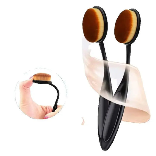 1/2/5/10PCS Large Foundation Brush Toothbrush Shape Makeup Make Up Tool Get Fast Even Application of Creams and Powders Cosmetic